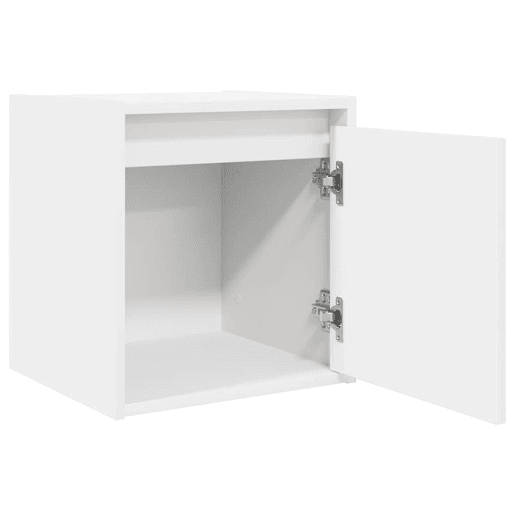 Mesa De Cabeceira De Parede Mesinha De Cabeceira - 38x34x40 cm branco