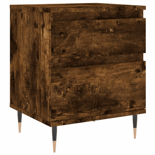 Mesa De Cabeceira - Mesinha De Cabeceira 40x35x50 cm derivados madeira carvalho fumado