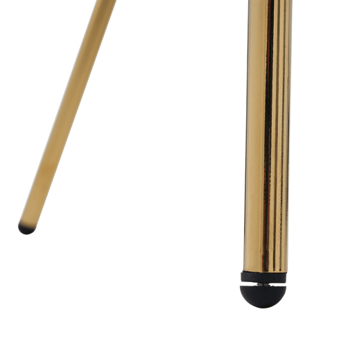 Cadeira de lazer individual - Cadeira de toucador, cadeira de sala de jantar, com 4 pernas de metal, imitação de penas de coelho - Bege