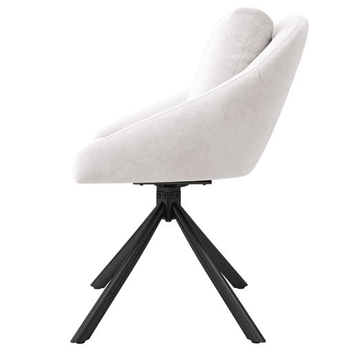 Cadeira giratória moderna - ergonómica - bege