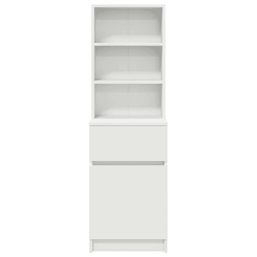 Mesa De Cabeceira - Mesinha De Cabeceira 39x35x125 cm derivados de madeira branco