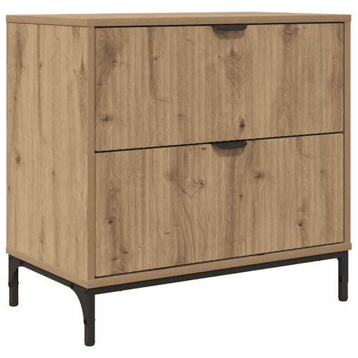 Mesa De Cabeceira - Mesinha De Cabeceira carvalho artisiano 63.5 x 36 x 61 cm