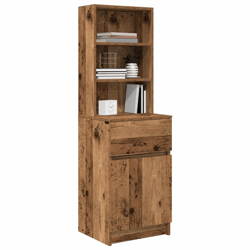 Mesa De Cabeceira - Mesinha De Cabeceira madeira velha 39x35x125 cm madeira trabalhada Mesa De Cabeceira - Mesinha De Cabeceira madeira velha 39x35x125 cm madeira trabalhada