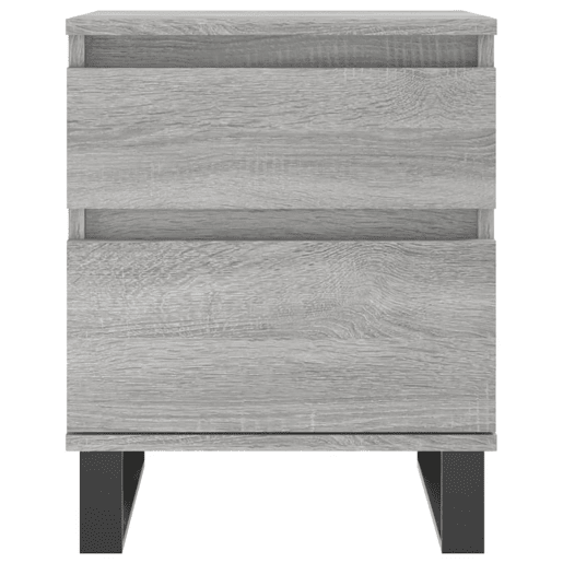 Mesa De Cabeceira - Mesinha De Cabeceira 40x35x50 cm derivados de madeira cinza sonoma