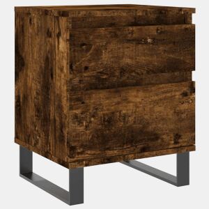 Mesa De Cabeceira - Mesinha De Cabeceira 40x35x50 cm derivados madeira carvalho fumado