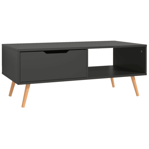 Móvel de TV - Modulo de TV - Armário de TV 100x49,5x43 cm derivados de madeira cinza Móvel de TV - Modulo de TV - Armário de TV 100x49,5x43 cm derivados de madeira cinza