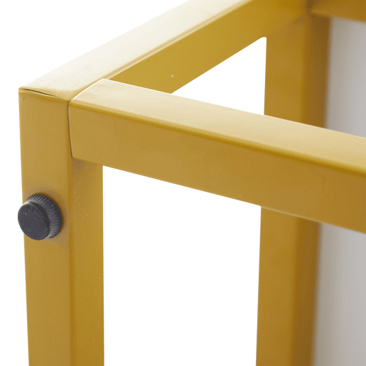 Aparador 130 cm - Moderno, com 4 compartimentos, acabamento brilhante - Branco+Dourado Aparador 130 cm - Moderno, com 4 compartimentos, acabamento brilhante - Branco+Dourado