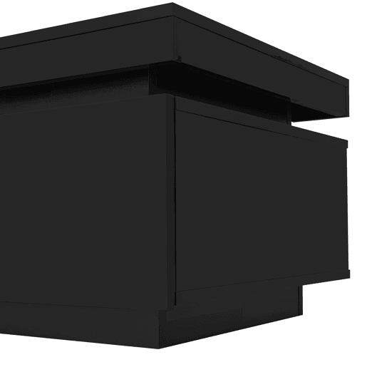 Conjunto de móveis para TV - Móvel para TV preto + Mesa de centro preta, móvel de parede lacado brilhante, conjunto para sala com luzes LED - Preto Conjunto de móveis para TV - Móvel para TV preto + Mesa de centro preta, móvel de parede lacado brilhante, conjunto para sala com luzes LED - Preto