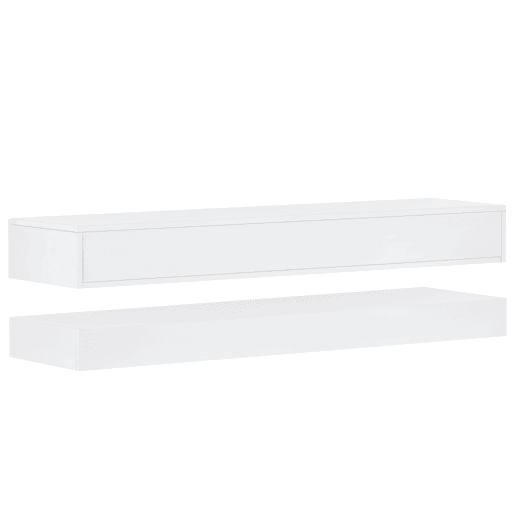 Móvel para TV LED 130x33x15 cm - Com 2 armários, 4 gavetas grandes, iluminação LED de 16 cores - Branco Móvel para TV LED 130x33x15 cm - Com 2 armários, 4 gavetas grandes, iluminação LED de 16 cores - Branco