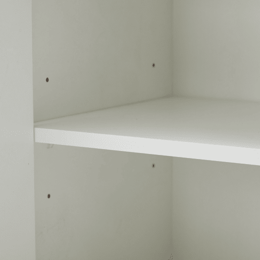 Aparador moderno branco - Móvel multifuncional de madeira para sala de estarjantar - Branco