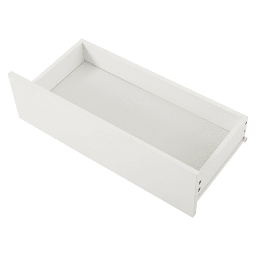 Móvel de TV 200x40x40 cm - Lowboard com 3 gavetas - Branco quente com borda dourada