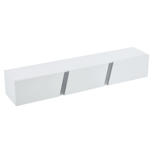 Móvel de TV 180x35x30 cm - Lowboard com LED - Branco