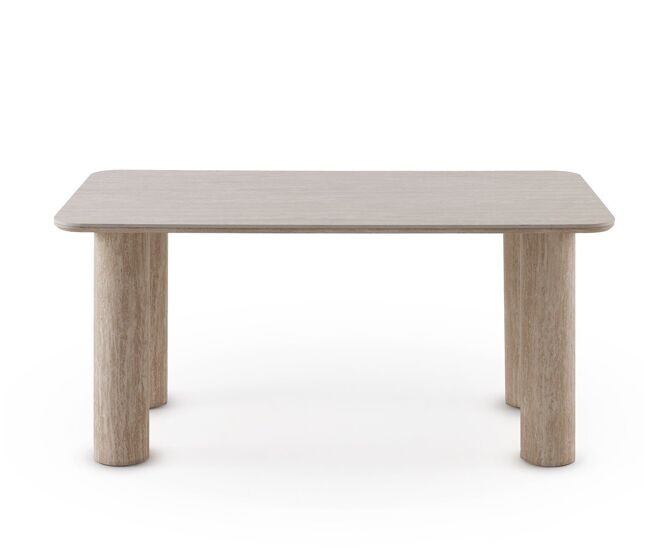 Mesa rectangular 200x100 con sobre cerámico