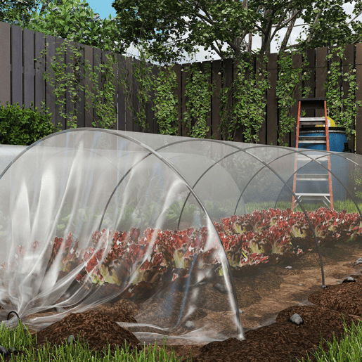 Outsunny Cobertura Transparente para Estufa 6x10 m Cobertura de Substituição de Polipropileno Resistente à Água para Horta Plantas Agricultura Jardim