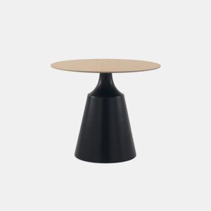 Mesa de jantar redonda 90 diam. com tampo cerâmico