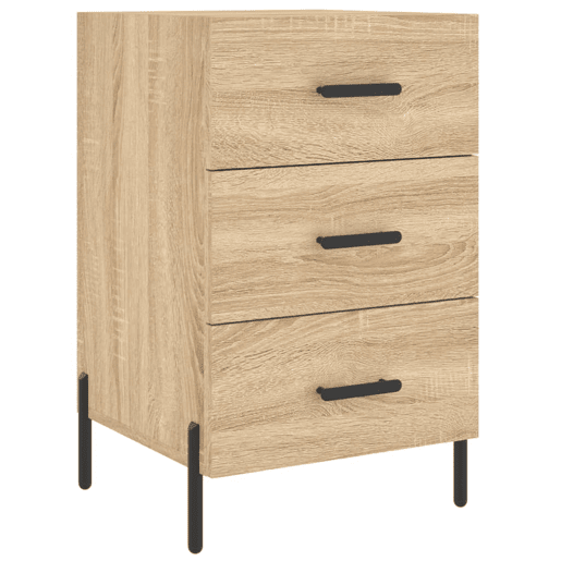 Mesa De Cabeceira - Mesinha De Cabeceira 40x40x66 cm derivados madeira carvalho sonoma