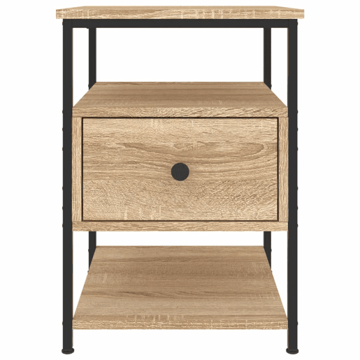 Mesa De Cabeceira - Mesinha De Cabeceira 40x42x56 cm derivados madeira carvalho sonoma