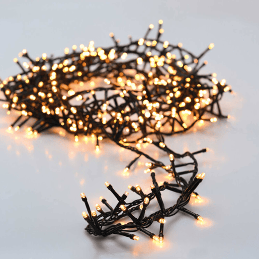 Conjunto de 1250 luzes LED e temporizador
