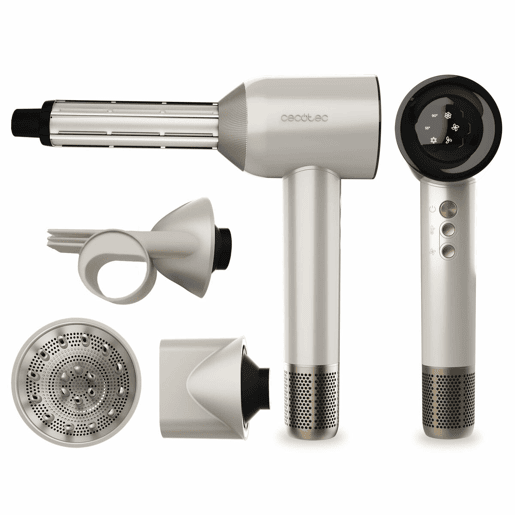 Secador de Cabelo Cecotec DRY GLAM WAVES CHAMP 103715 Champanhe Champagne 1600 W