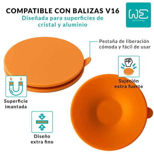 Suporte UNIVERSAL para Faróis de Emergência