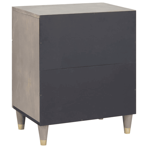 Mesa De Cabeceira - Mesinha De Cabeceira com gaveta Cinzeto 50 x 33 x 60 cm