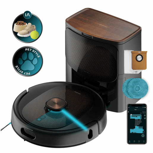 Robot Aspirador Cecotec Conga 10090 AI Spin Revolution Ultra Power