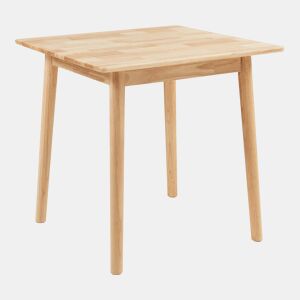 Mesa de jantar Klijori para 2 pessoas madeira 75x75x74 cm natureza en.casa