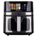 Freidora de Aire 8L, 2200 W, Doble Resistencia, LED, Gaia Plus Freidora de Aire 8L, 2200 W, Doble Resistencia, LED, Gaia Plus Negro