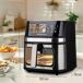 Freidora de Aire 8L, 2200 W, Doble Resistencia, LED, Gaia Plus Freidora de Aire 8L, 2200 W, Doble Resistencia, LED, Gaia Plus Negro