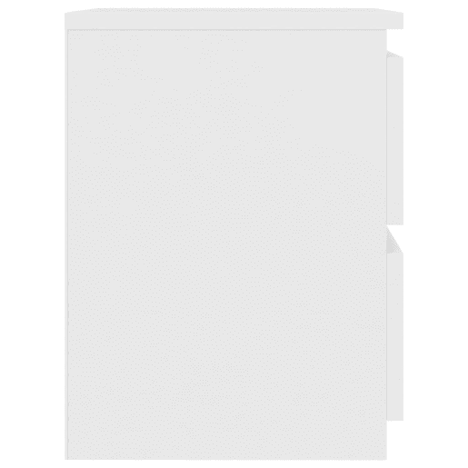 Mesa De Cabeceira - Mesinha De Cabeceira 30x30x40 cm contraplacado branco