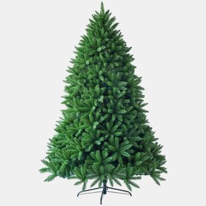 Árvore de Natal Clássica Frondosa 120 cm | 200 Ramos | Base Antiderrapante | Ø 75 cm | Verde