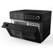 Freidora Aire y Horno Multifunción 30L, 1800 W, Benedetta Freidora Aire y Horno Multifunción 30L, 1800 W, Benedetta Negro