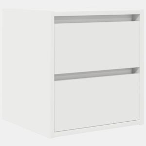 Mesa De Cabeceira De Parede Mesinha De Cabeceira - 38x34x40 cm branco