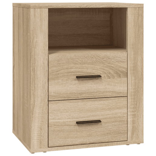 Mesa De Cabeceira - Mesinha De Cabeceira 50x36x60 cm derivados madeira carvalho sonoma