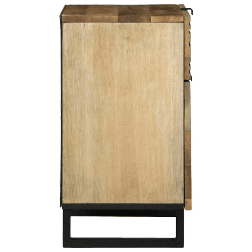 Mesa De Cabeceira - Mesinha De Cabeceira com gaveta Castanho 50 x 33 x 60 cm