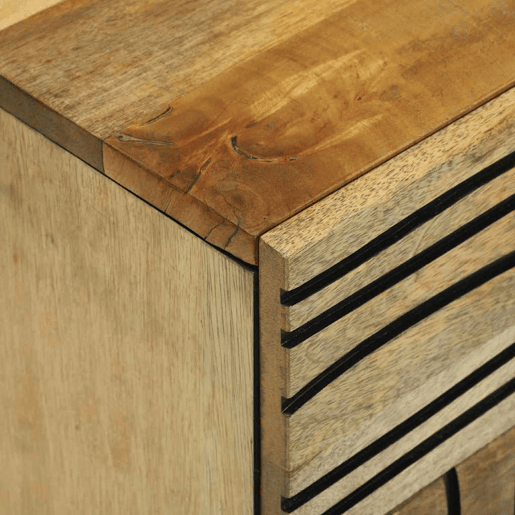 Mesa De Cabeceira - Mesinha De Cabeceira com gaveta Castanho 50 x 33 x 60 cm