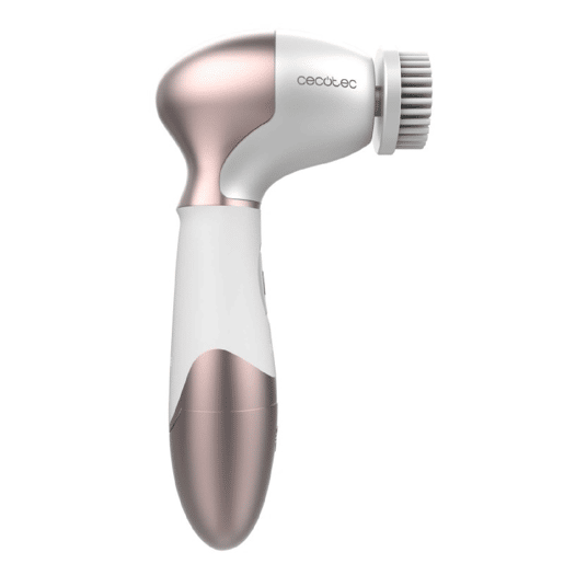 Cecotec Escova facial com 9 cabeças para o rosto, corpo e pés com rotação de 360°, design ergonómico e bolsa de viagem.