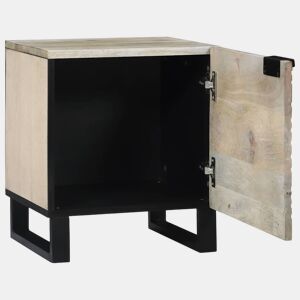 Mesa De Cabeceira - Mesinha De Cabeceira Natural 40 x 33.5 x 46 cm
