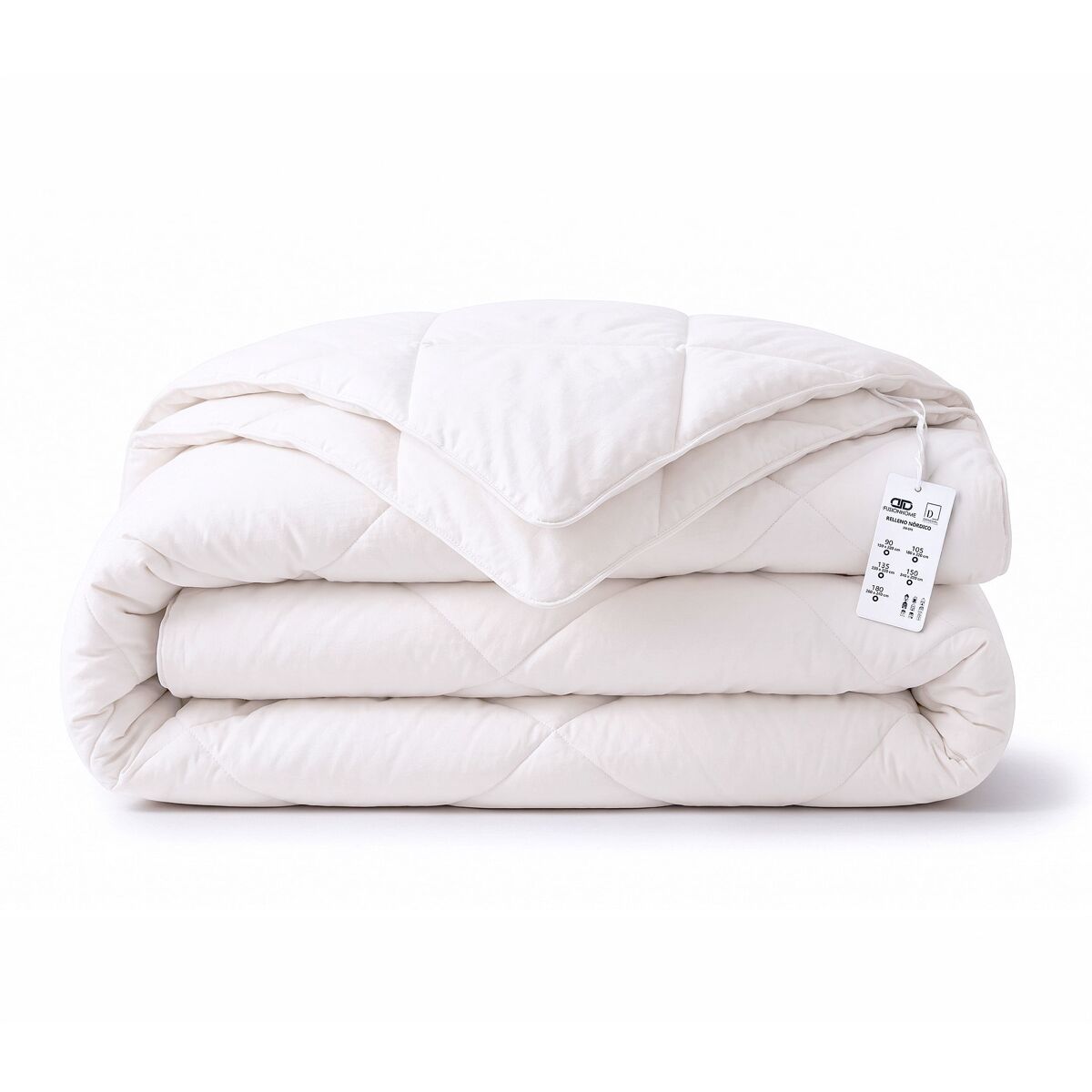 Relleno edredón nórdico 350gr termorregulable cama 135cm (220x220cm) fusion home