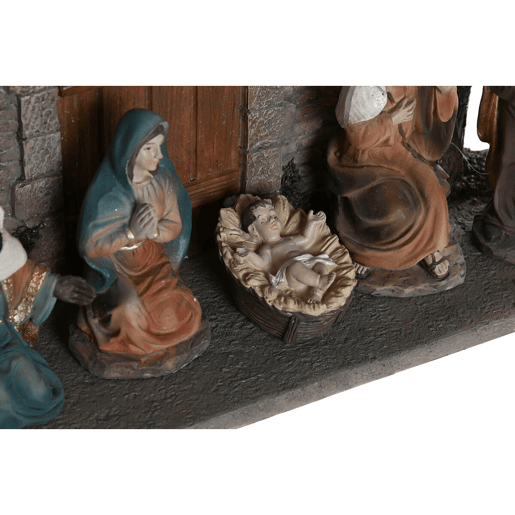 Presépio de Natal Home ESPRIT Multicolor Resina Presépio de Natal Home ESPRIT Multicolor Resina