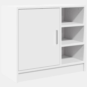 vidaXL Armário de lavatório 63x29x55 cm derivados de madeira branco