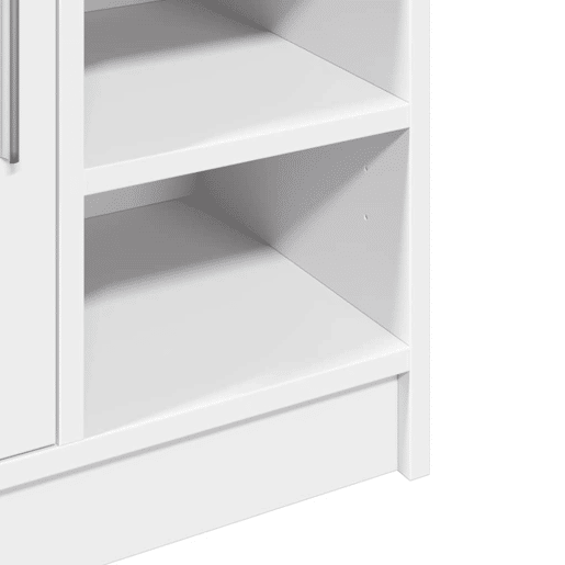 vidaXL Armário de lavatório 63x29x55 cm derivados de madeira branco
