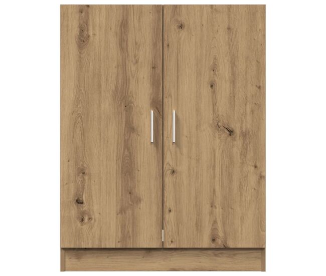 Armario para lavadora dila 2 puertas roble 91,5x70,5x71,5 cm