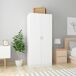 Armario Enara puertas diseño minimalista 80 Armario Enara puertas diseño minimalista 80 Blanco