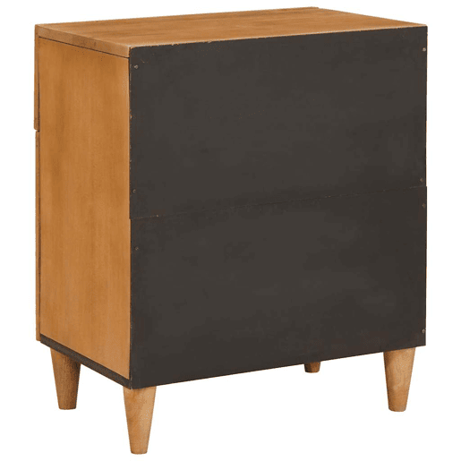 Mesa De Cabeceira - Mesinha De Cabeceira com gaveta Castanho-claro 50 x 33 x 60 cm