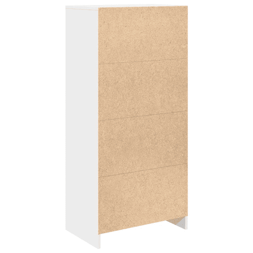 vidaXL Armário com gaveta 55,5x34x119,5 cm derivados madeira branco