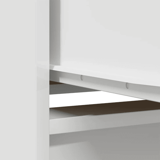 vidaXL Armário com gaveta 55,5x34x119,5 cm derivados madeira branco