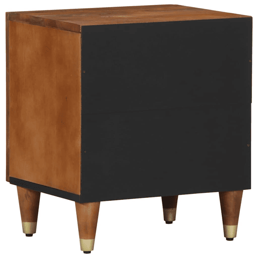 Mesa De Cabeceira - Mesinha De Cabeceira castanho mel 40 x 33 x 46 cm