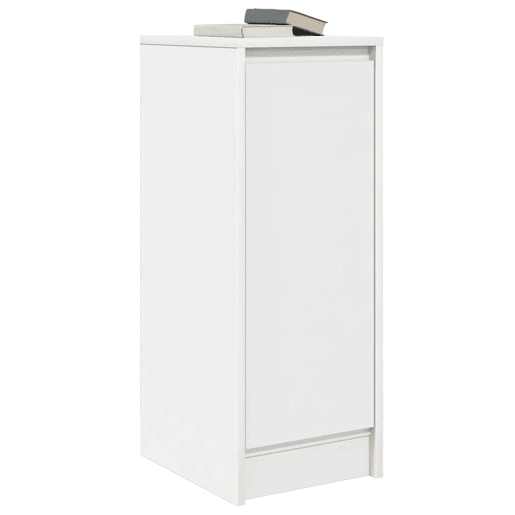 vidaXL Aparador 29,5x34x76 cm derivados de madeira branco