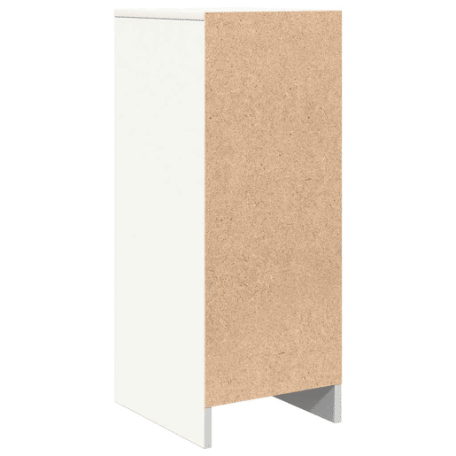 vidaXL Aparador 29,5x34x76 cm derivados de madeira branco